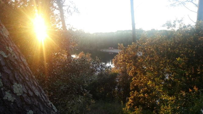 Zonsondergang Camping La Sousta